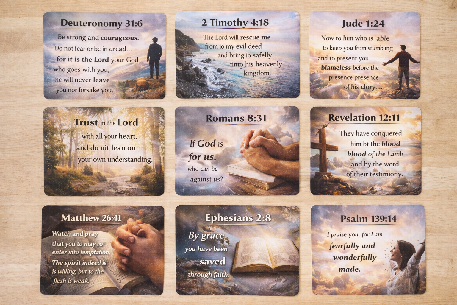 Scripture memory cards set 2